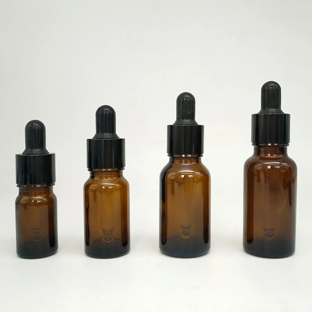

Bottles Dropper Bottle Eye Essential Dispenser Mini Vials Storage Lotion Oils Leakproof 10Ml Perfume Dropping Vial Amber Oil
