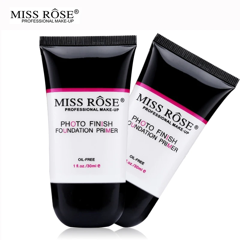 

MISS ROSE 1pc Moisturizing Makeup Base Primer Lotion for Face Base Foundation Cream Concealer Pores Cover for all skin typeTSLM1