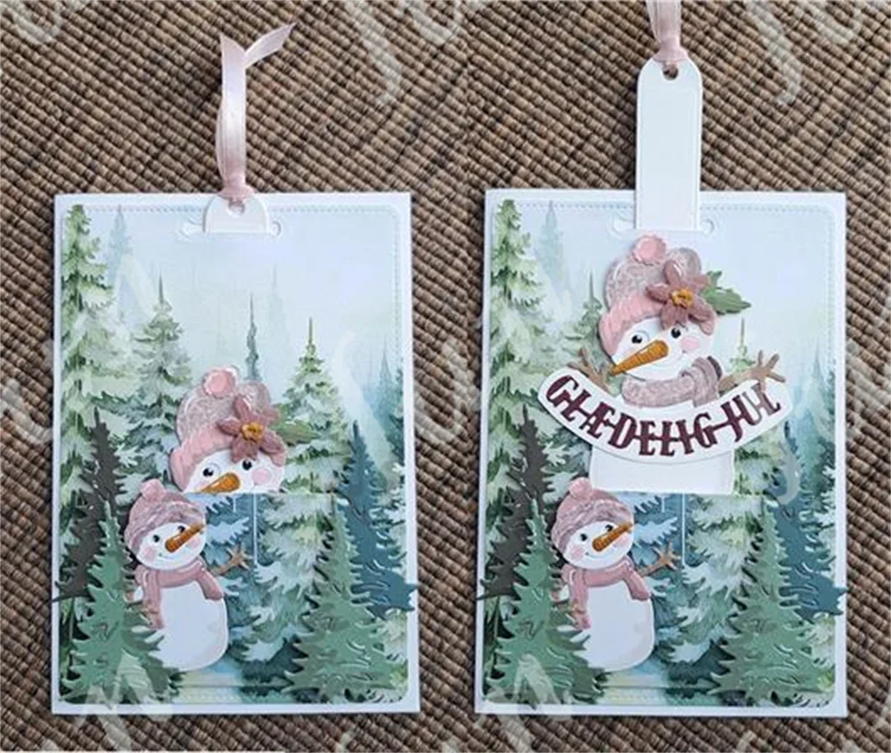 Мам рождественское Платье Ремесло металлические Вырубные штампы форма для