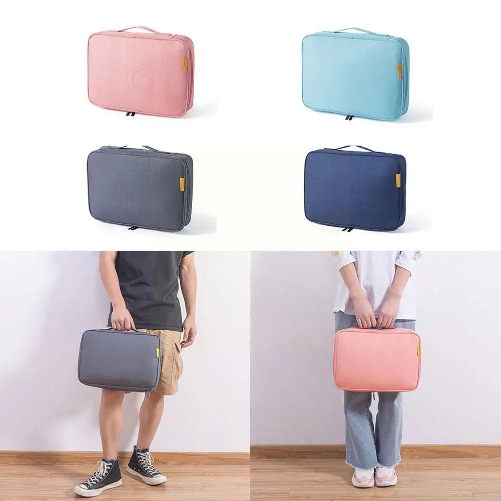 Водонепроницаемая вместительная портативная офисная сумка из ткани Оксфорд