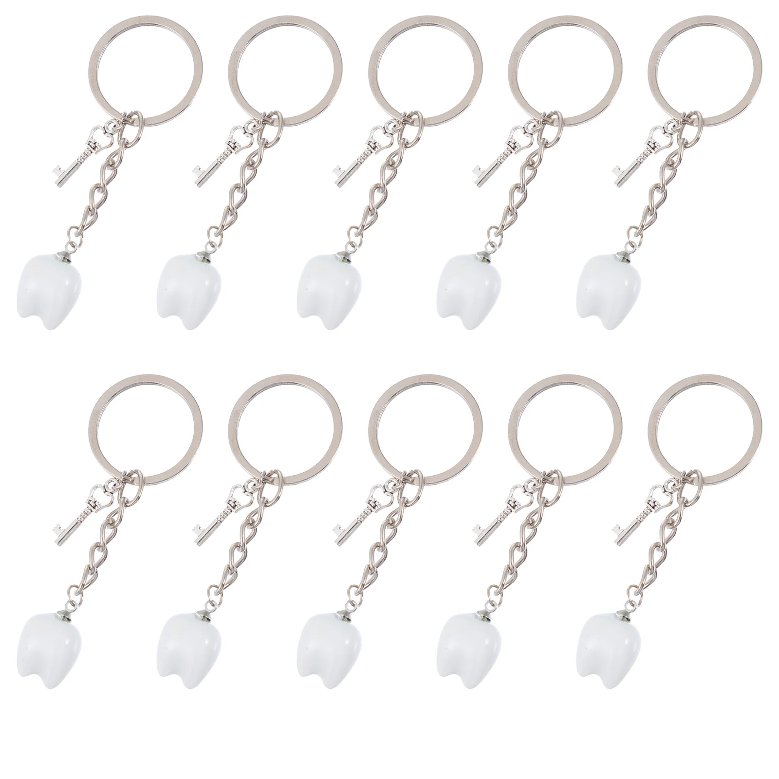 

Держатель для брелока маленькое кольцо зуб круглые кольца соединительные Подвески Сделай Сам Портативный Хэллоуин