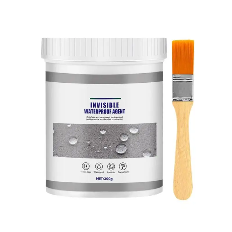 

Waterproof Sealing Agent Home Fast Drying Waterproof Glue With Brush Portable Sealant For Windowsills Roofs Long Lasting