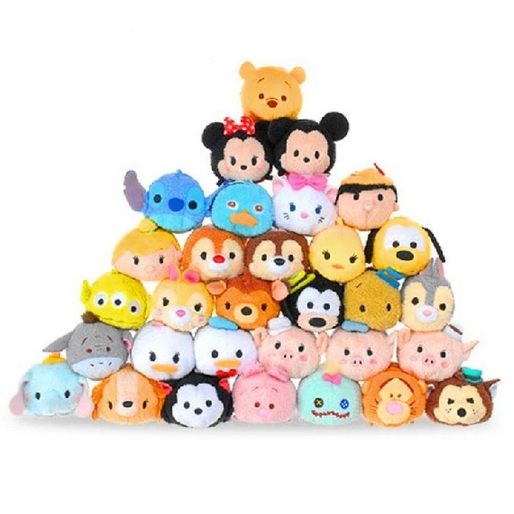 

Миниатюрные Оригинальные милые куклы из мультфильма «Tsum» Disney, игрушки для девочек в подарок