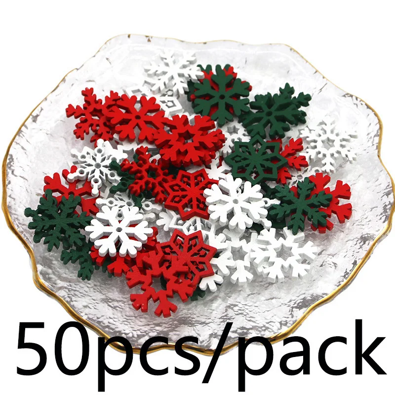 

Деревянные снежинки RIBBON HOUSE 50 шт.