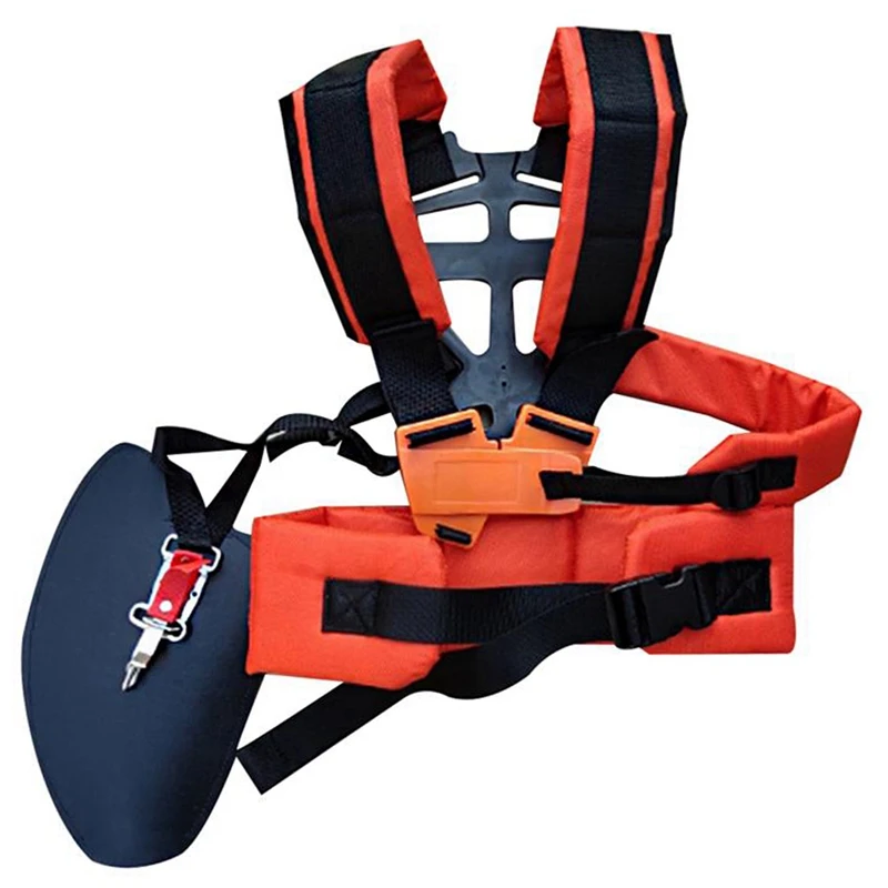 

Promotion! Mower Strap Double Shoulder W-Type Binding Waist Strap Mower Fixed Strap Adjustable Trimmer Strap For Courtyard / Roa