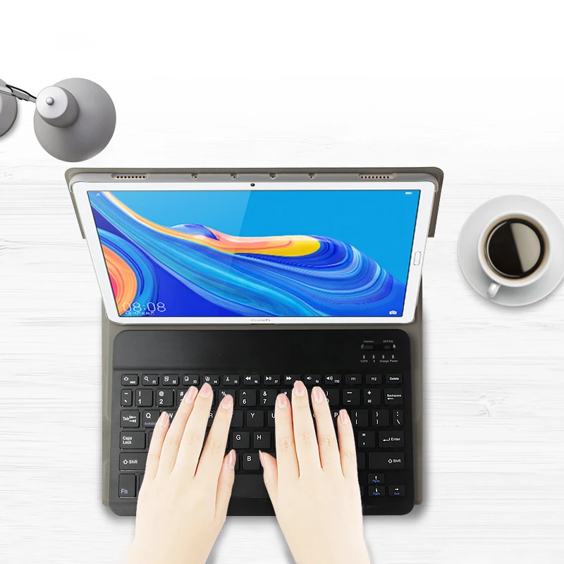 

Умный чехол с Bluetooth клавиатурой Магнитный чехол для Huawei MediaPad M6 10,8 PRO VRD-L09 2019 защитный чехол для планшета + ручка