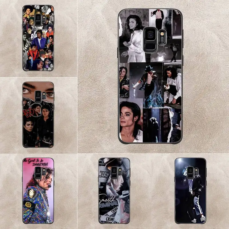 

M-Michael J-Jackson Singer Phone Case For Samsung Note 8 9 10 20 Case For Note10Pro 10lite 20ultra M20 M31 Funda Case