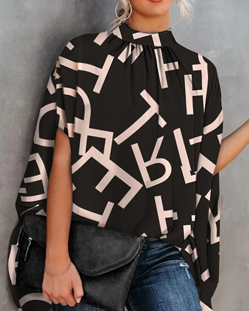 Женская блузка с длинным рукавом большие размеры