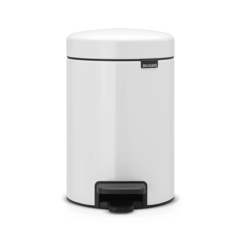 

Trash Can Newicon, 0.8 Gallon / 3L White