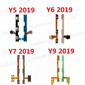 Imported For Huawei Y5 Y6 Y7 Y9 2019 Power On Off Volume Switch Side Button Key Flex Cable Replacement Parts