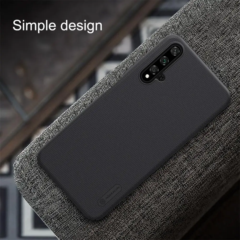 For Huawei Honor 30S 30 20 Case Honor 30 Pro+ 20 Pro Cover Nillkin Frosted Shield Hard PC Back Cover Case For Huawei Nova 5T