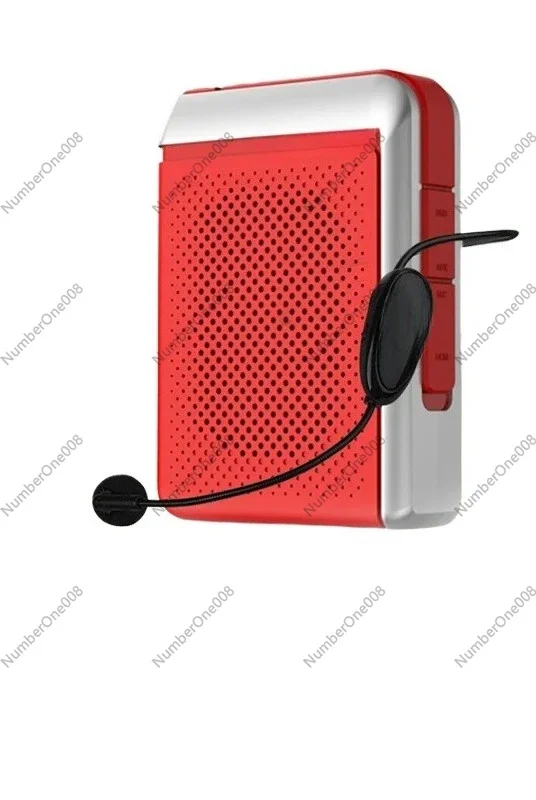Фото Усилитель голоса 30 Вт, беспроводной микрофон UHF, Bluetooth 5.0, динамик, портативное FM-радио, мегафон для преподавателей, школьников, экскурсоводов №1