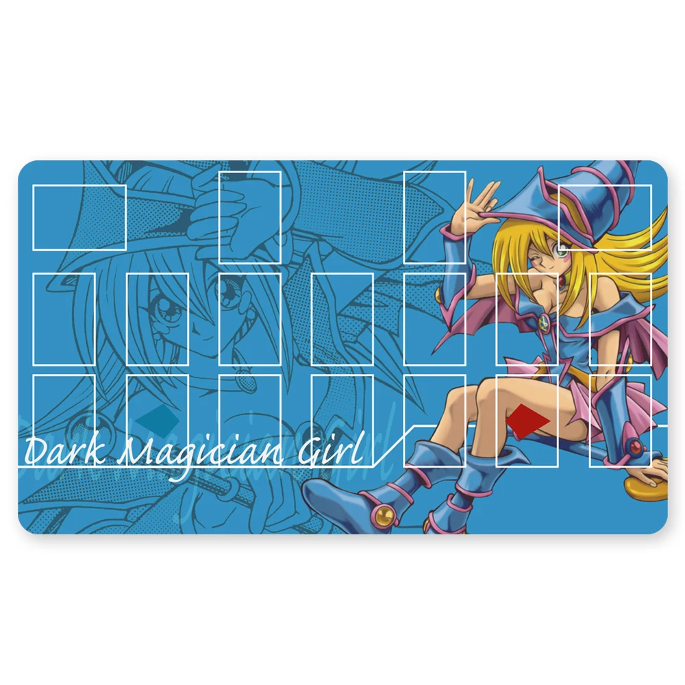 

321487 - TCG Playmat Blue-eyes Ultimate Dragon Dark Magician Duel Monsters Playmats Compatible for YuGiOh OCG TCG CCG + Free Bag