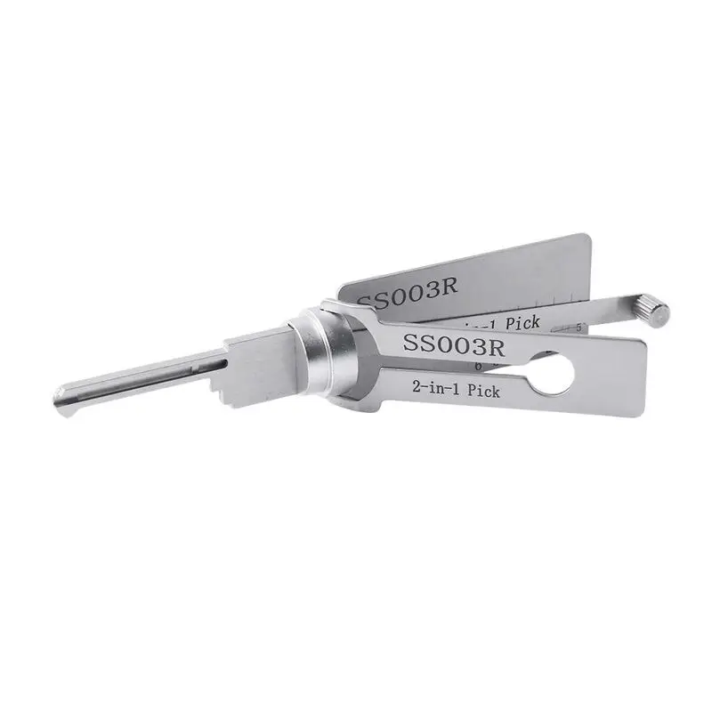 Фото Инструмент слесарный Lishi SS003R 2-в-1: отмычка и декодер для плоского фрезерования замков Xiange/Feiyan/Sanhuan/Italian ISEO Civil Lock №2