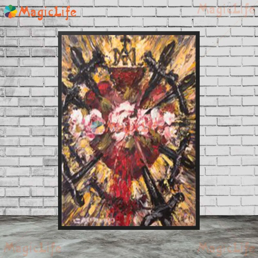 Постер с Иисусом на тему религии Христос позор в скандинавском стиле Настенная