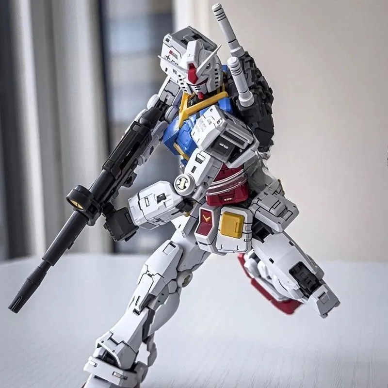 Фото Коллекционная сборная модель Xingdong RX-78-02 Yuanzu HG GTO 1/144, фигурка для декора рабочего стола, с подвижными суставами №4
