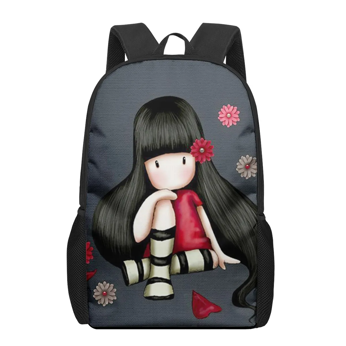 

Детские рюкзаки с принтом, школьные сумки на плечо для мальчиков и девочек