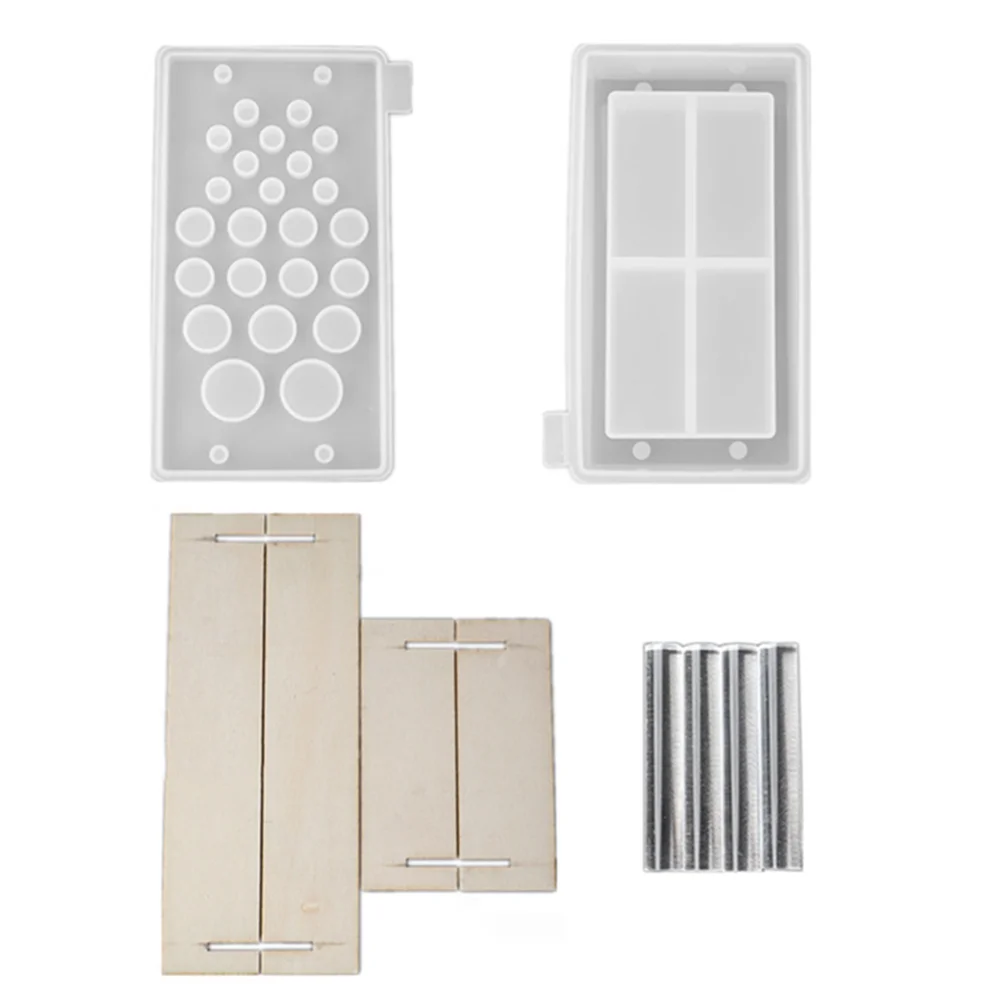 

1 Набор прочных практичных полезных креативных орнаментов, литые формы «сделай сам», ящик для хранения, форма, силиконовые формы