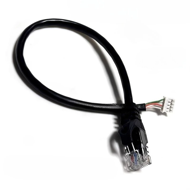 Фото Сетевой кабель 100 Мбит/с, пятиклассный, RJ45 Crystal / RJ45 Female Rotor / XH2.54 / MX1.25 / PH2.0*4P/8P, с чистым медным проводом №5