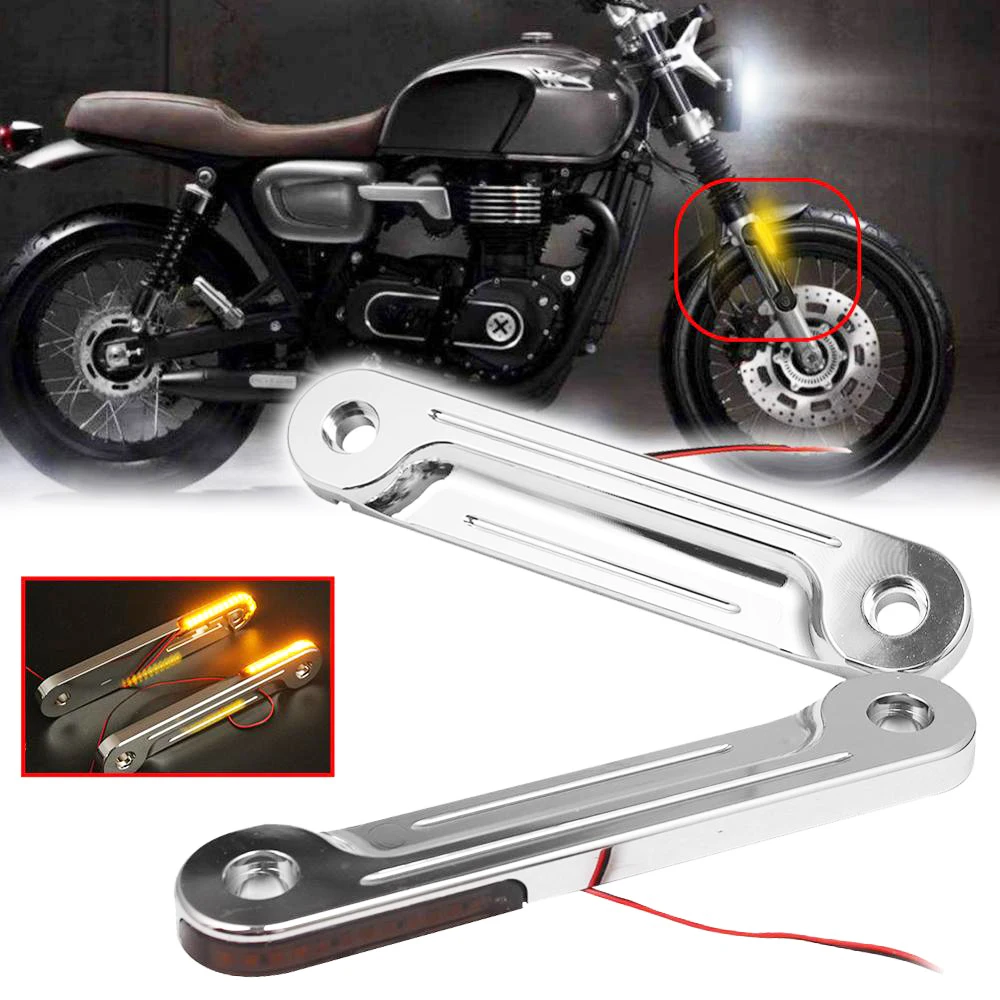 

Мотоциклетные алюминиевые Передние СВЕТОДИОДНЫЕ ПОВОРОТНЫЕ сигналы для Harley Touring Street Glide 1996-2013