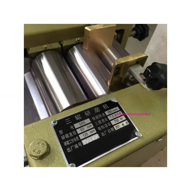 Для S65 трехрулонная шлифовальная мельница роликовая машина 3-18 мкм/3 раза 5 кг/ч