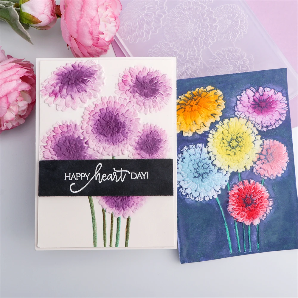 3D папка с тиснением цветовой венок рамка фон ломтик лимона трафарет для