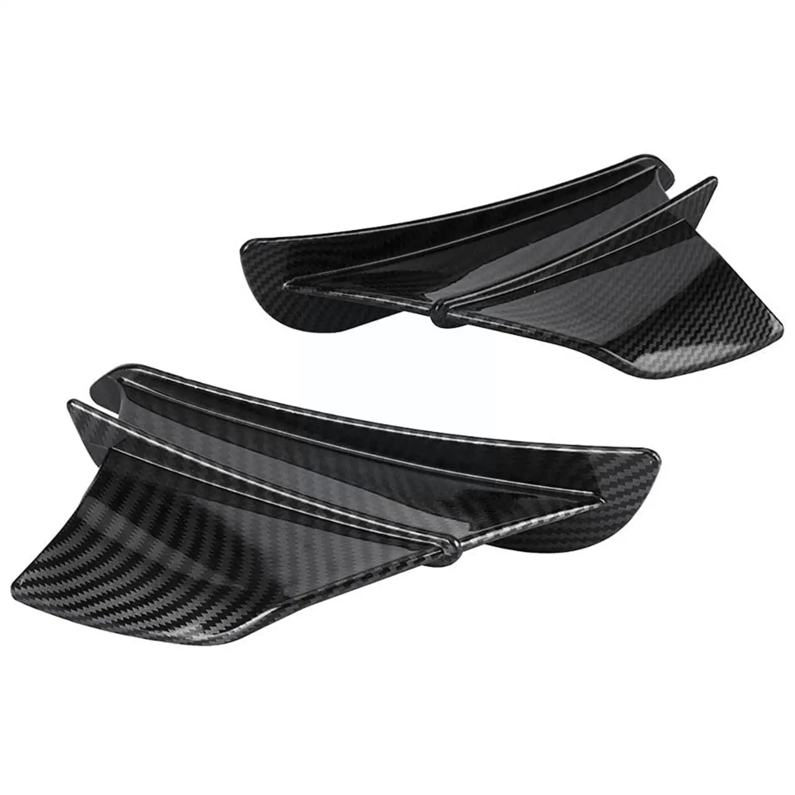 1Пара Универсальных мотоциклетных аэродинамических спойлеров Winglet для мотоцикла Scooter L5F7 on.