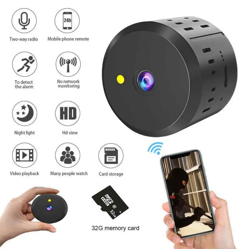 

Смарт-камера видеонаблюдения с аккумулятором, Wi-Fi, 1080p