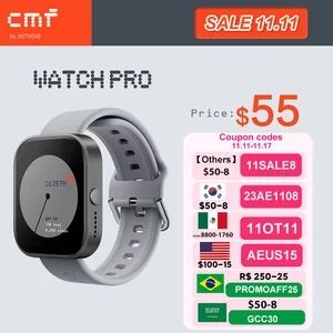 Global Version CMF by Nothing Watch Pro 1.96 AMOLED Bluetooth 5.3 BT Calls  with AI Noise Reduction GPS Smartwatch CMF watch Pro - AliExpress