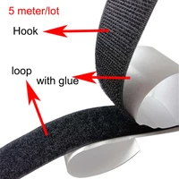 5mpair strong self adhesive hook and loop tape nylon sticker disks hook loop diy craft accessories sewing hesive16 50mm
