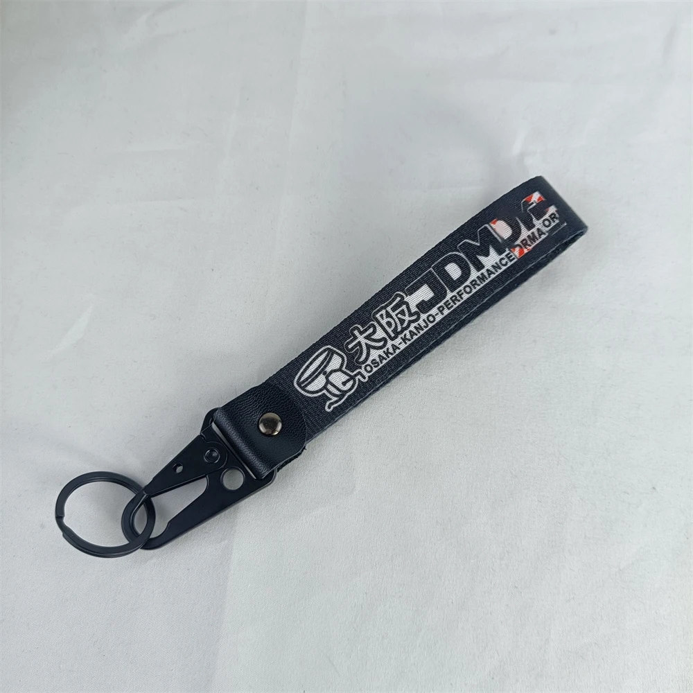 

Jdm Car Keychain Keyring for Osaka Kanjo Performance Auto Wristband Key Tag Gadget Pattern Automotive Motorcycle Men Accessories
