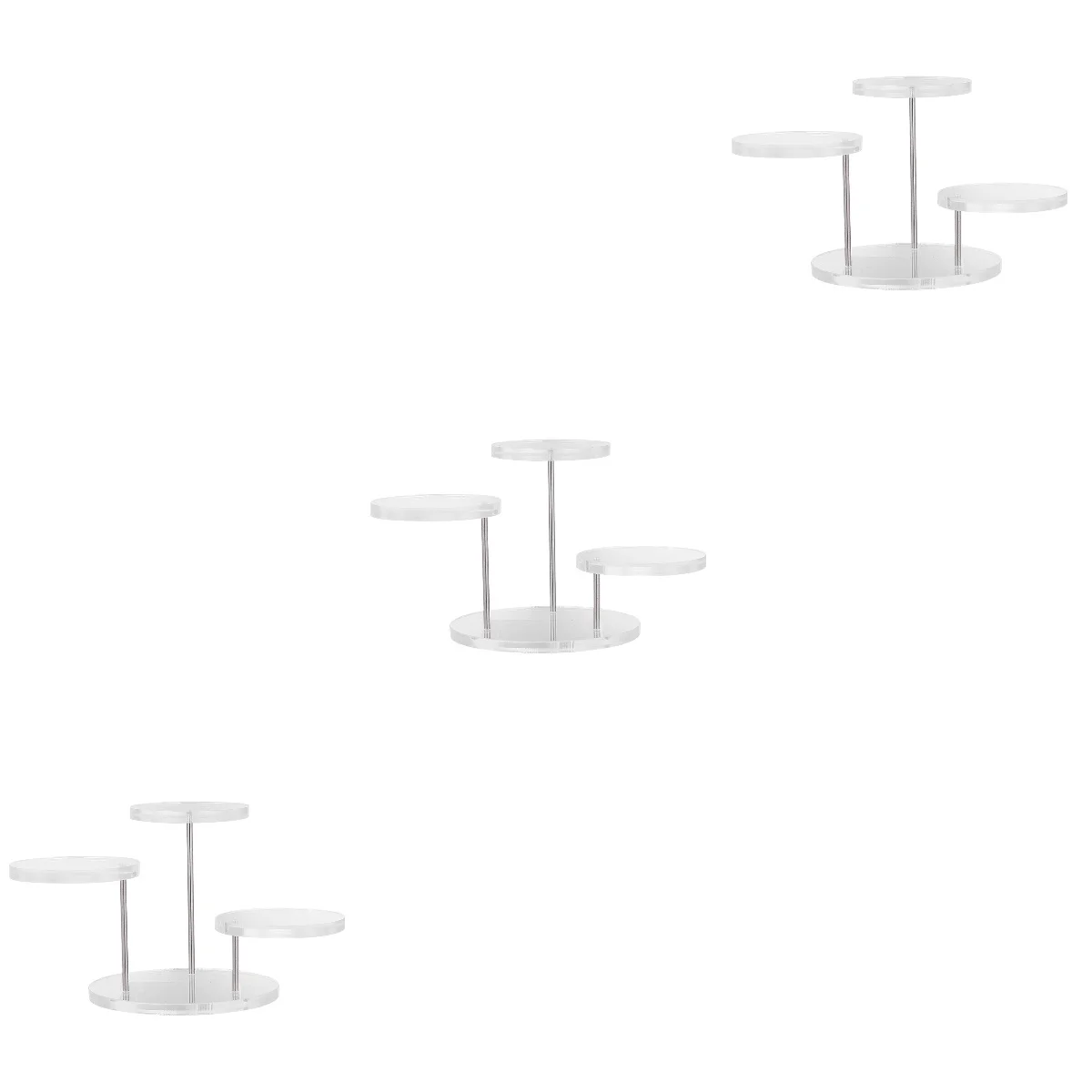 

Стеллаж для демонстрации ювелирных изделий, подставка для демонстрации сережек, витрины, акриловый Органайзер для хранения колец, прозрачн...