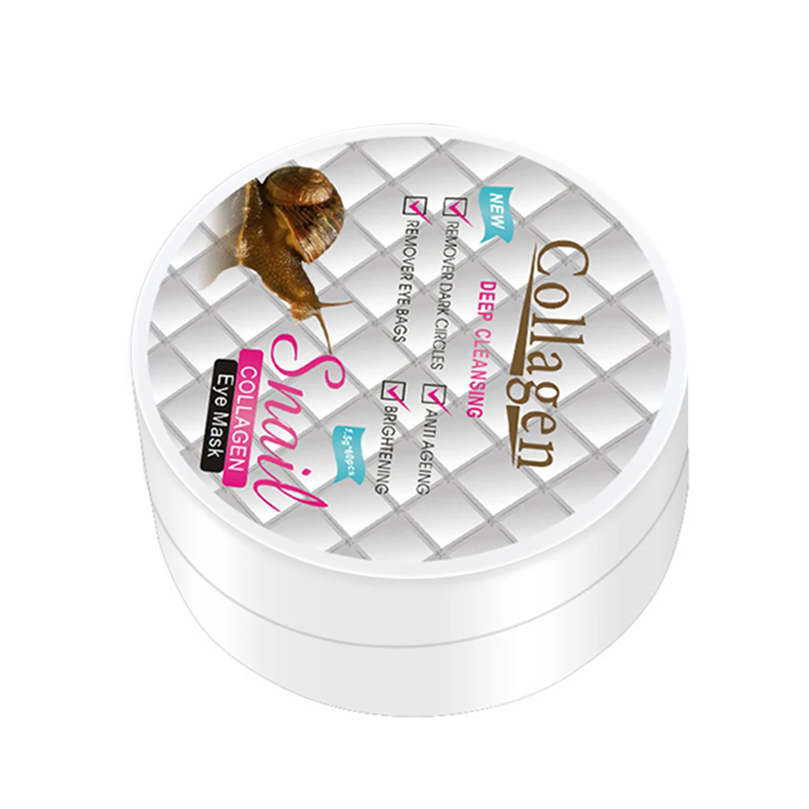 

Snail Wrinkles Reducing Eye Patches Lifting & Moisturizing Eye Mask Patches for Under Eye Bags Wrinkle Care