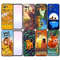 disney cartoon the lion king phone case for xiaomi mi 12x 12 11 11t 11i 10t 10 pro lite ultra 5g 9t 9se a3 black fundas cover
