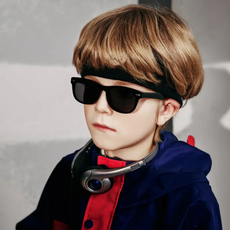 Детские поляризационные солнцезащитные очки TR90 с защитой от ультрафиолета для