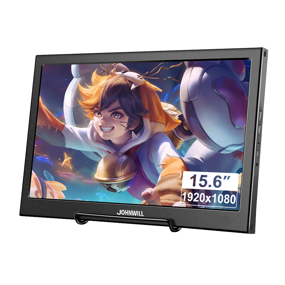 

15.6 Inch Portable Monitor Touch Screen IPS 1080P Panel PC Gaming Computer Monitor For PS5 PS4 Switch XBOX Laptop Raspberry Pi