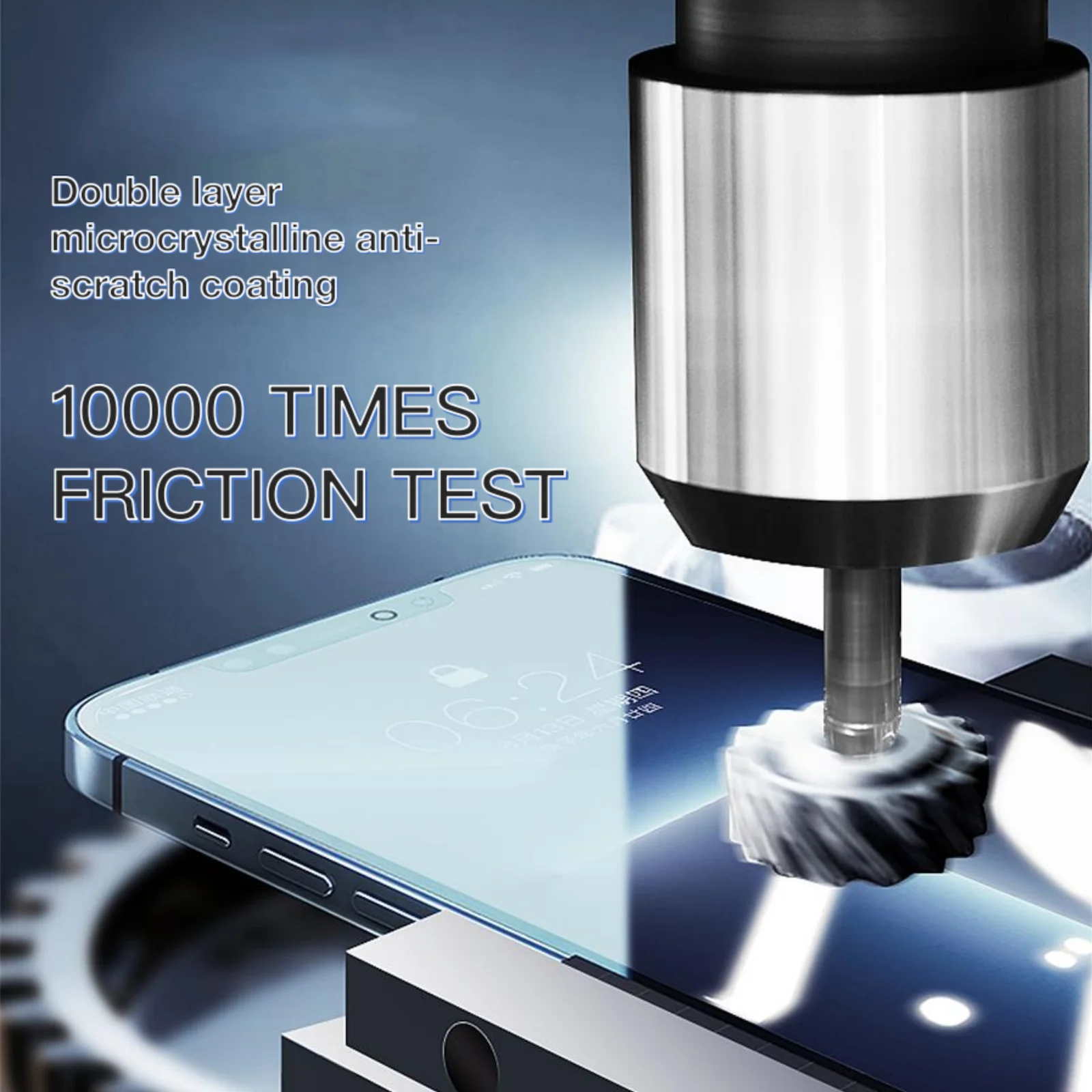 [2PCS] for iPhone14 Pro Max Glass 13 Screen Protector 12 11 X XS Max XR  Explosion-proof Protective Glass with Install