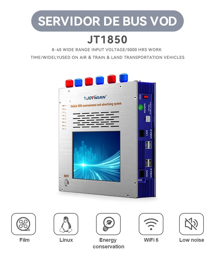 JOYWLAN QJ-1850 CN; GUA Luxury Bus VOD System Android Автоматический настольный монитор с 3-летней гарантией Системы мониторинга водителя (art.: 3920d370815ff) - 3920d370815ff