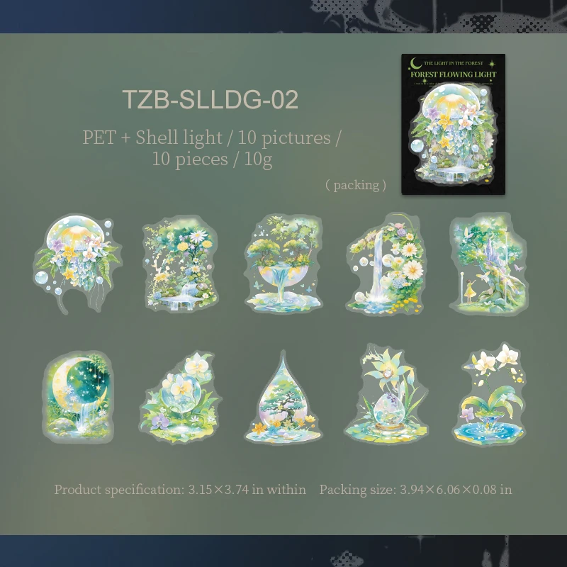 

Jianwu стикер «Свет в лесу»