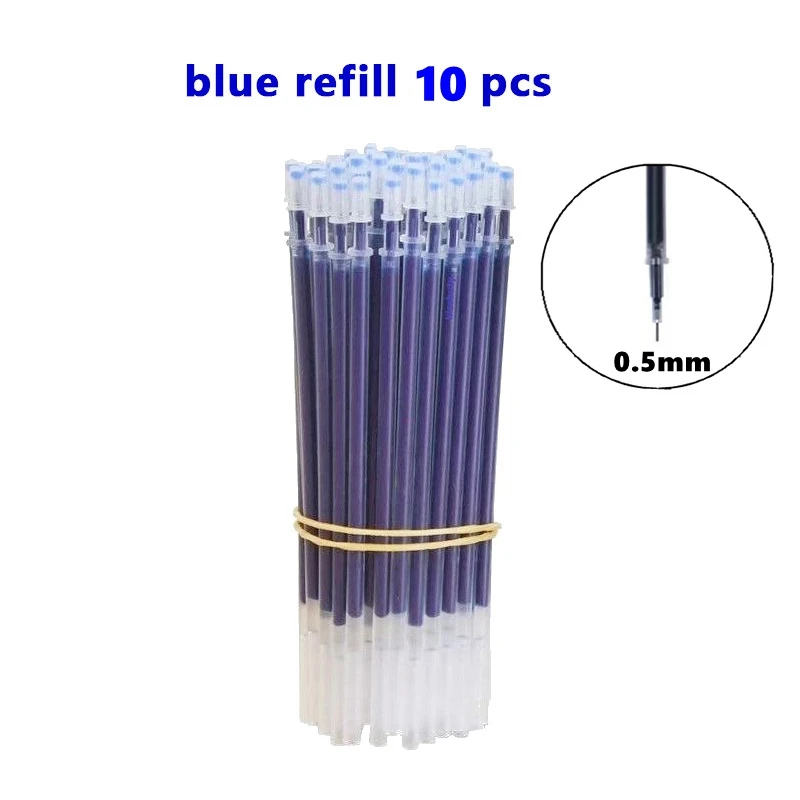 Стержни для ручек kissbuty SS-108 0,38/0,5 мм синие/черные 10/20/50/100 шт.