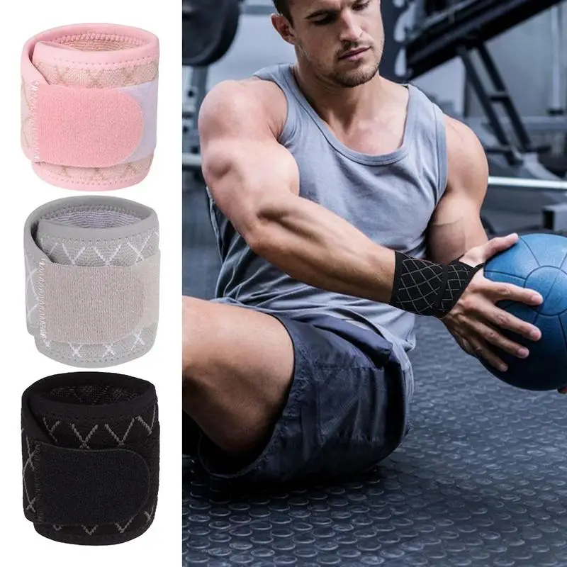 

Tennis Wrist Bands Sport Compression Bands Soft Sport Strap Brace Sport Wrist Wraps Hand Support Bands For Athletic Sports