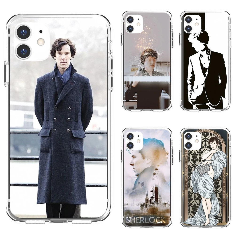 Мягкий прозрачный чехол Sherlock-BBC для iPod Touch 5 6 Xiaomi Redmi S2 Pro 5A Pocophone F1 LG G6 Q6 Q7 G5 |