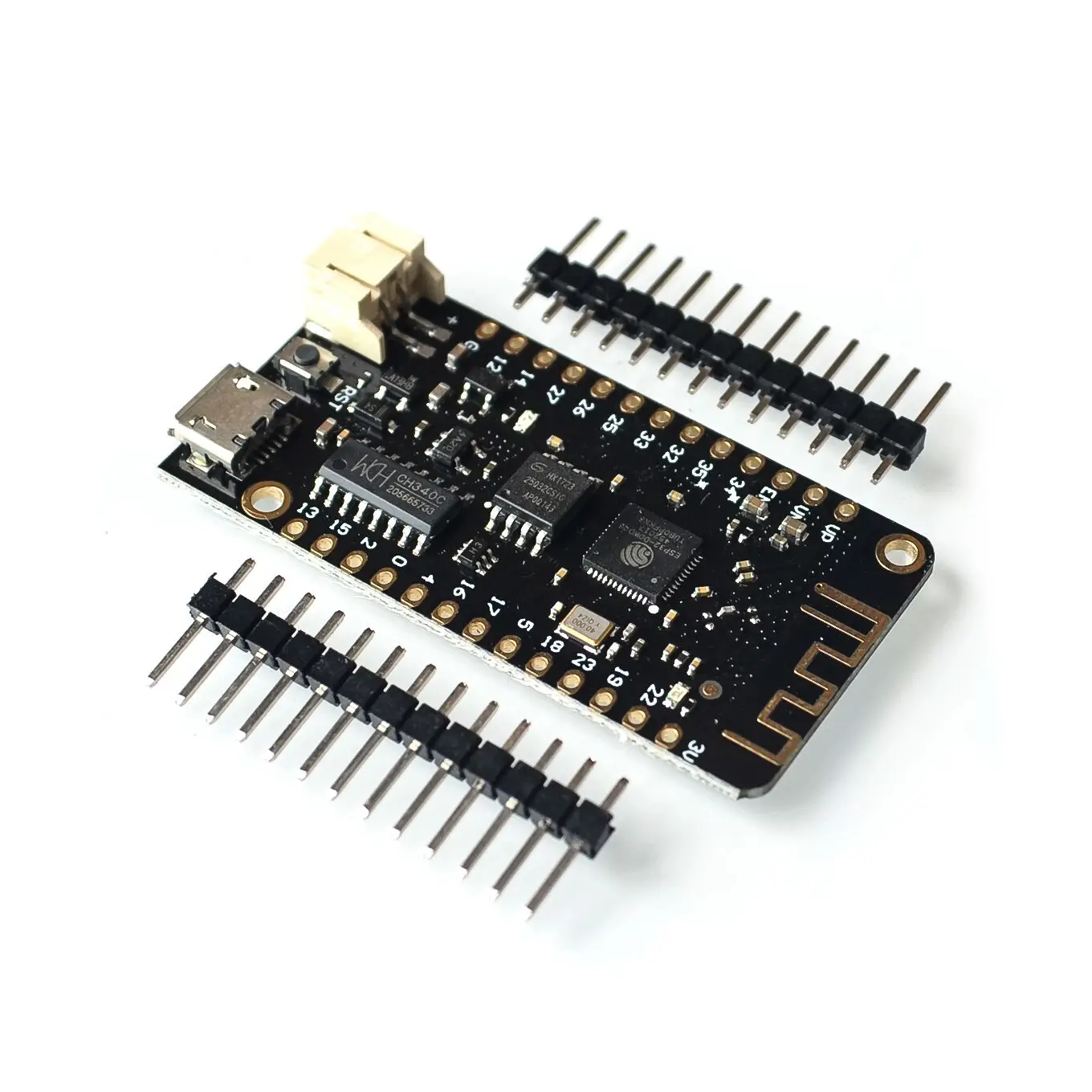 Макетная плата ESP32 с Wi-Fi и Bluetooth, антенна ESP-32 REV1, CH340, CH340G, MicroPython, Micro USB, интерфейс литиевой батареи