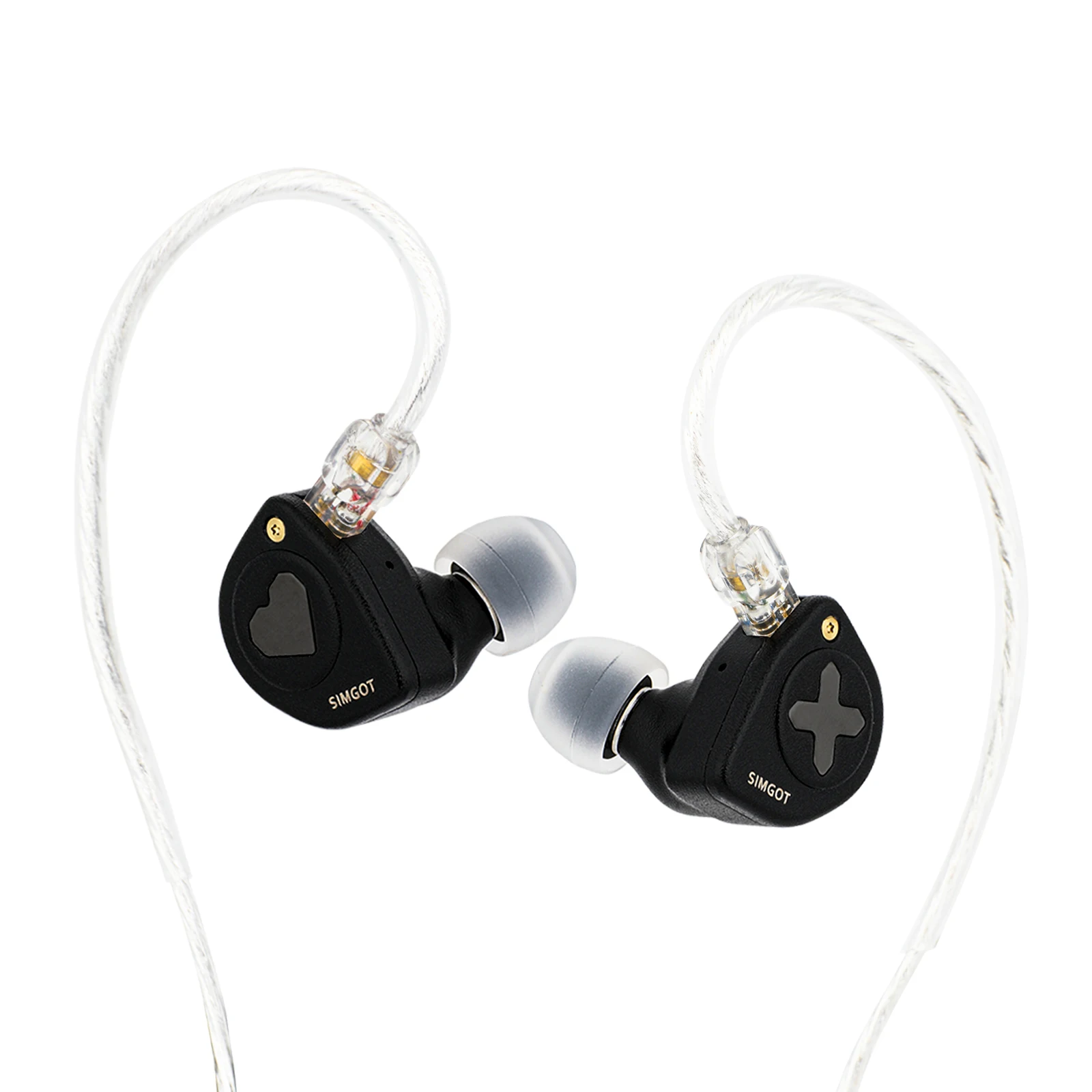 SIMGOT EW300 DSP 1DD+1Planar+1PZT Гибридный драйвер Вкладыш-монитор Проводные наушники IEM со
