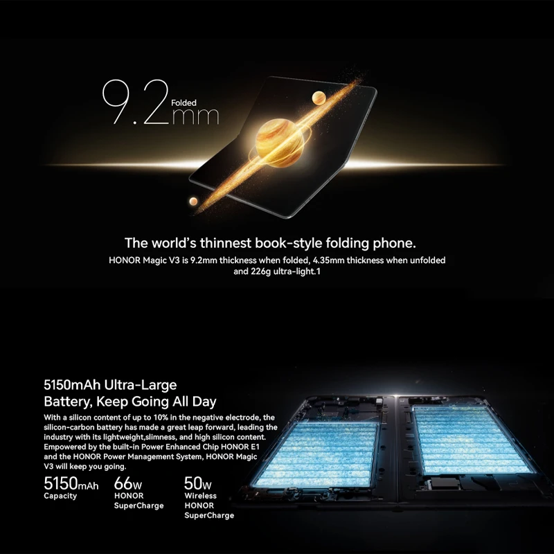 Смартфон HONOR Magic V3 12/512ГБ global