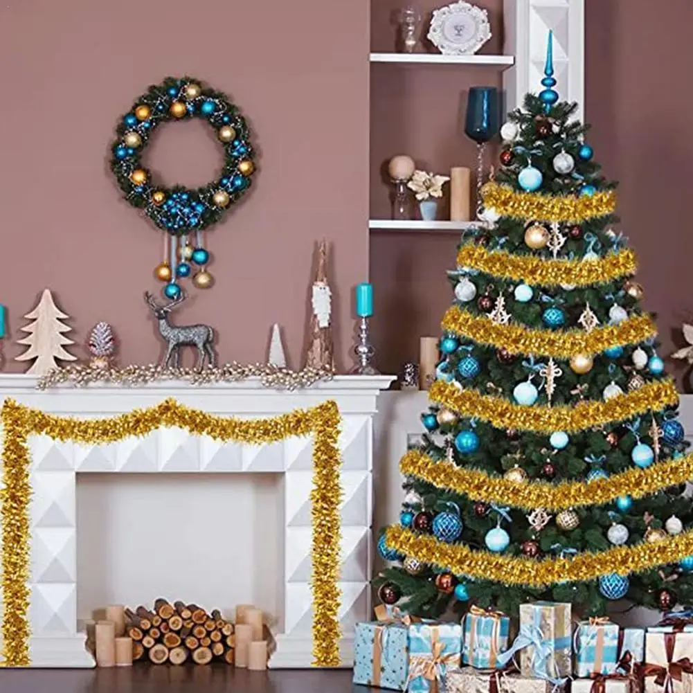 Гирлянда из металлической фольги в форме звезды ротанга украшения для