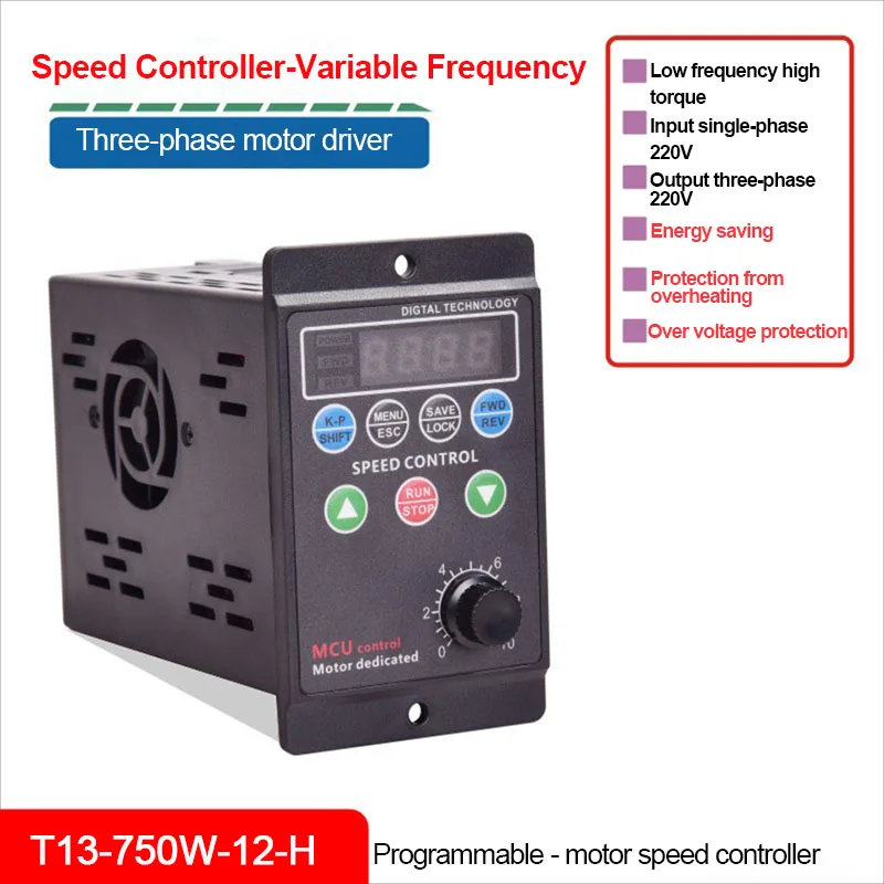

Однофазный вход переменного тока 220 В, трехфазный фоточастотный преобразователь с четырехзначным цифровым дисплеем