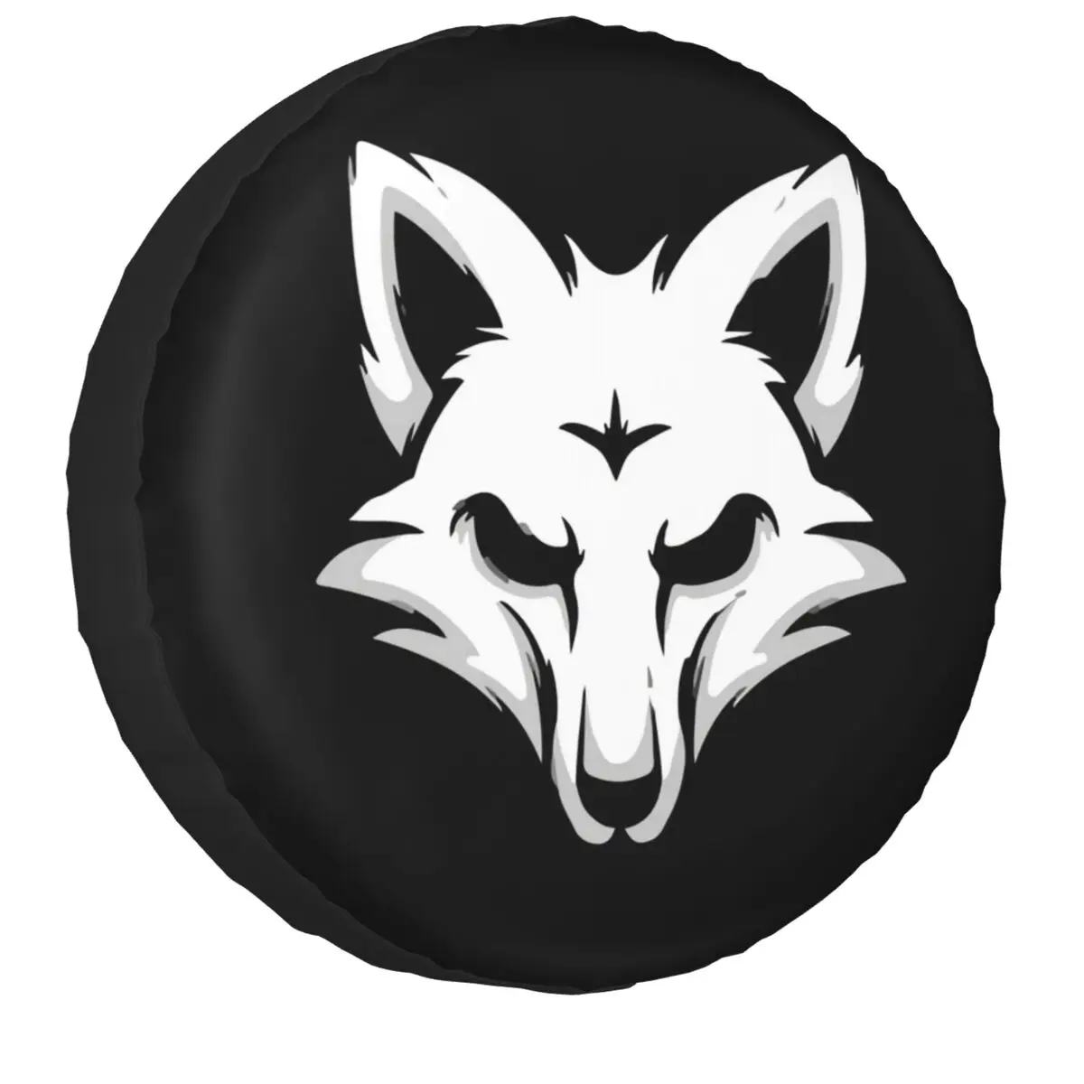 

Fox Animal Spare Tire Cover Universal for Prado Wrangler Jeep RV SUV 4WD 4x4 Car Wheel Protector Covers 14" 15" 16" 17" Inch