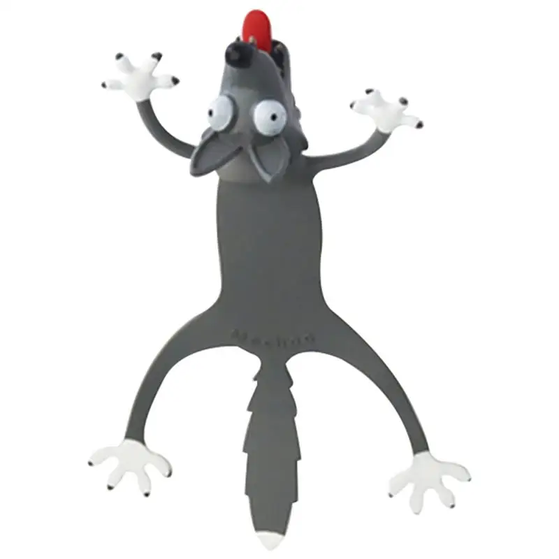 

3D Cartoon Animal Bookmark Reading Bookmark for Home Student Stationery