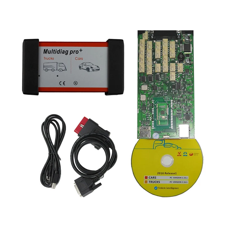 

single board multidiag pro+ diagnostic tools car diagnostic scanner 2016.1/V2015.3 with keygen